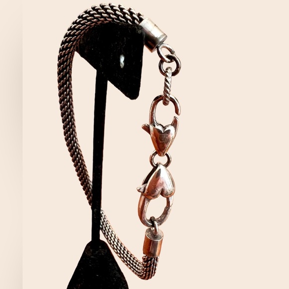 Brighton Beverly Glam Charm Bracelet, Silver Plated Mesh for Charms and Beads - Picture 7 of 11